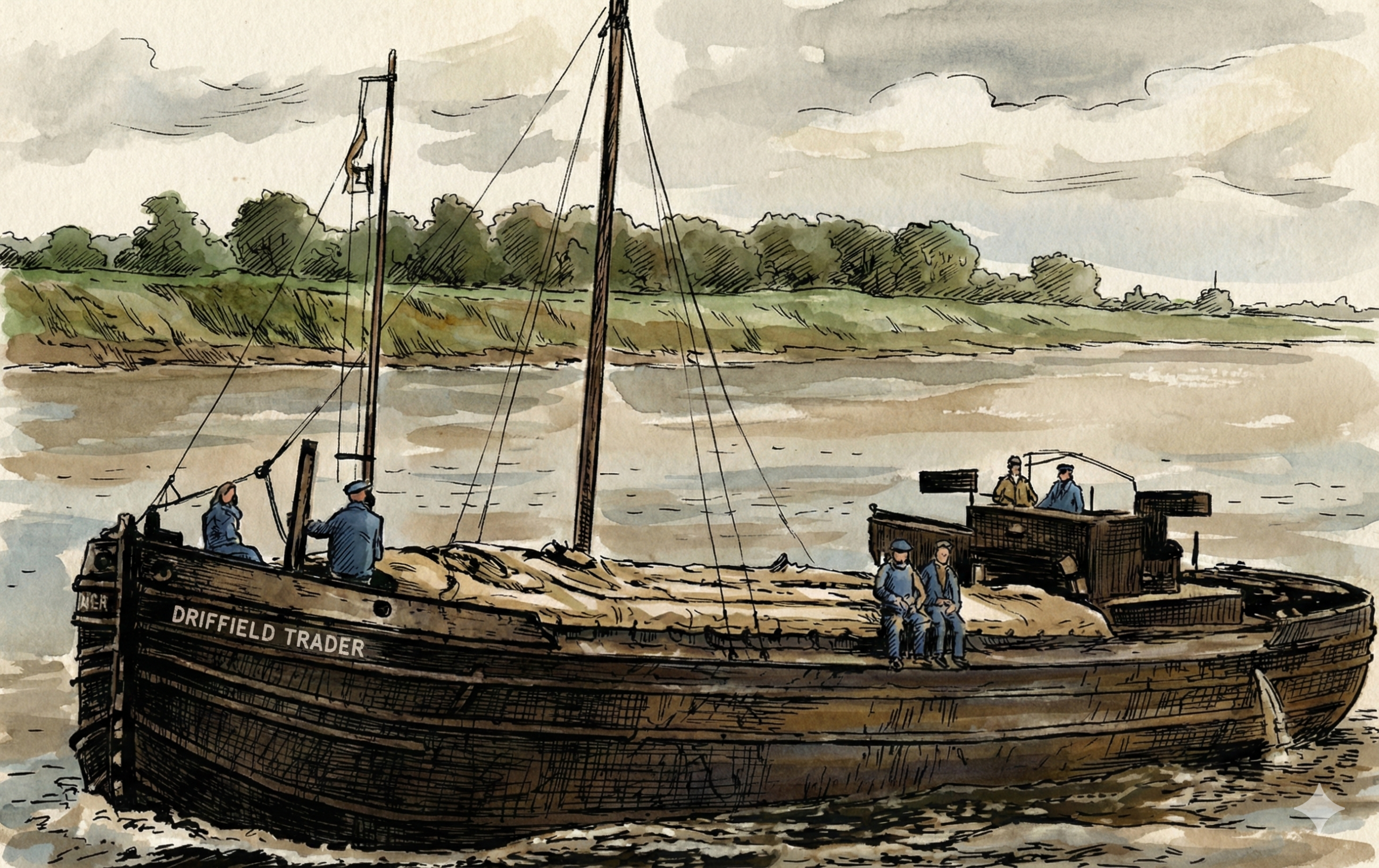 Driffield Canal Barge Sim